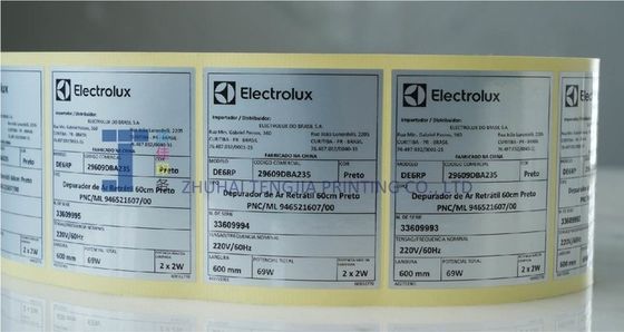 Güvenlik bildirimleri için özelleştirilebilir boyutlu elektrikli uyarı etiketleri