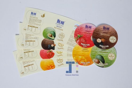 Kişiselleştirilebilir Kalıp Etiketleri Dijital Baskı Etiketi 0.02mm 0.25mm Kalınlığı