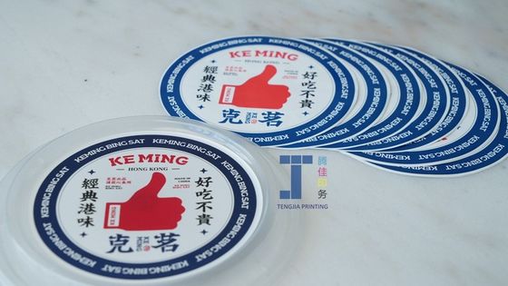 Uzun Sürekli PE PP Kalıp Etiketler 0.02mm-0.25mm Kalınlık Pantone Rengi