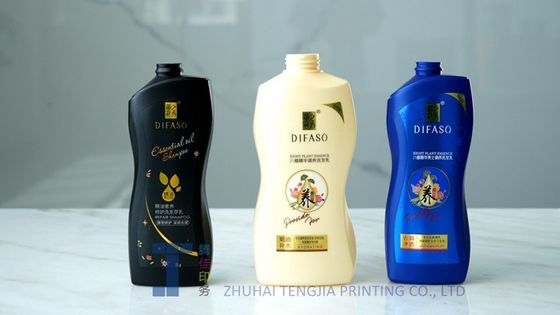 Öfset Yazdırma Kalıp Etiketleri PP Plastik Şampuan Şişeleri Dikkate Alınır