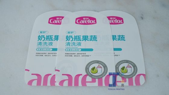 PP ve PE ambalaj çözümleri için özel kalıp etiketleri