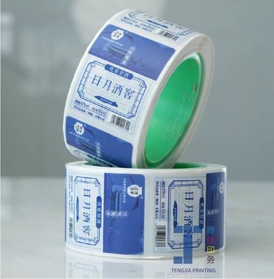 Yapıştırıcı yok Su geçirmez Kraft Kağıt Etiketleri Özel Kraft Dikkate Alıcıları Ekolojik