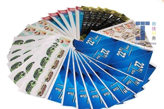 Özel Renkli Elektronik Ürün Etiketleri PET Elektrikli İşaret