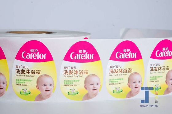 Çevre dostu PET Temizleyici Şampuan Etiket Çubuğu / Yaprak Paketleme
