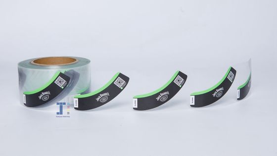 Çıkarılabilir yapıştırıcı ile su dayanıklı basılı şeffaf etiketler